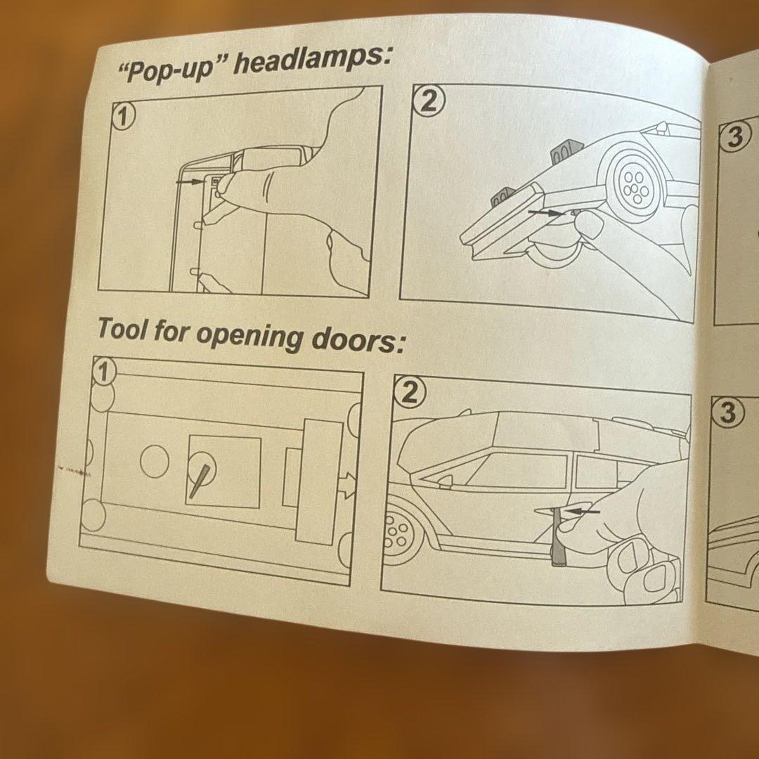 1/18 ランボルギーニ カウンタック LP400 (オレンジ)