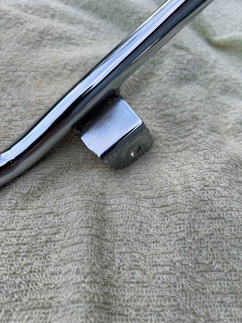 クロームメッキ バイクフレームガード