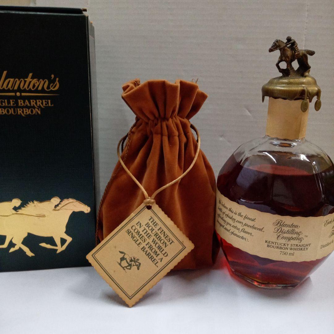 《未開栓》バーボンウイスキー ブラントン BIanton SingIe 1992