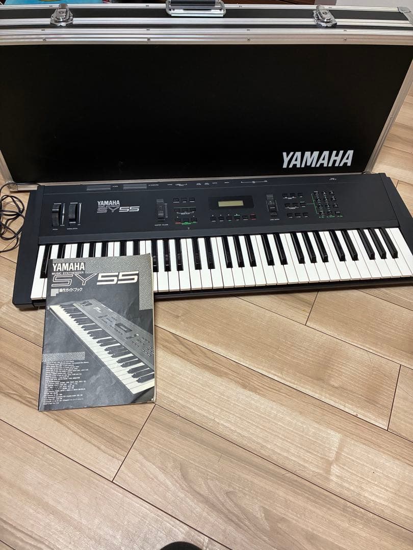 Yamaha SY55 取扱説明書&ケース付き