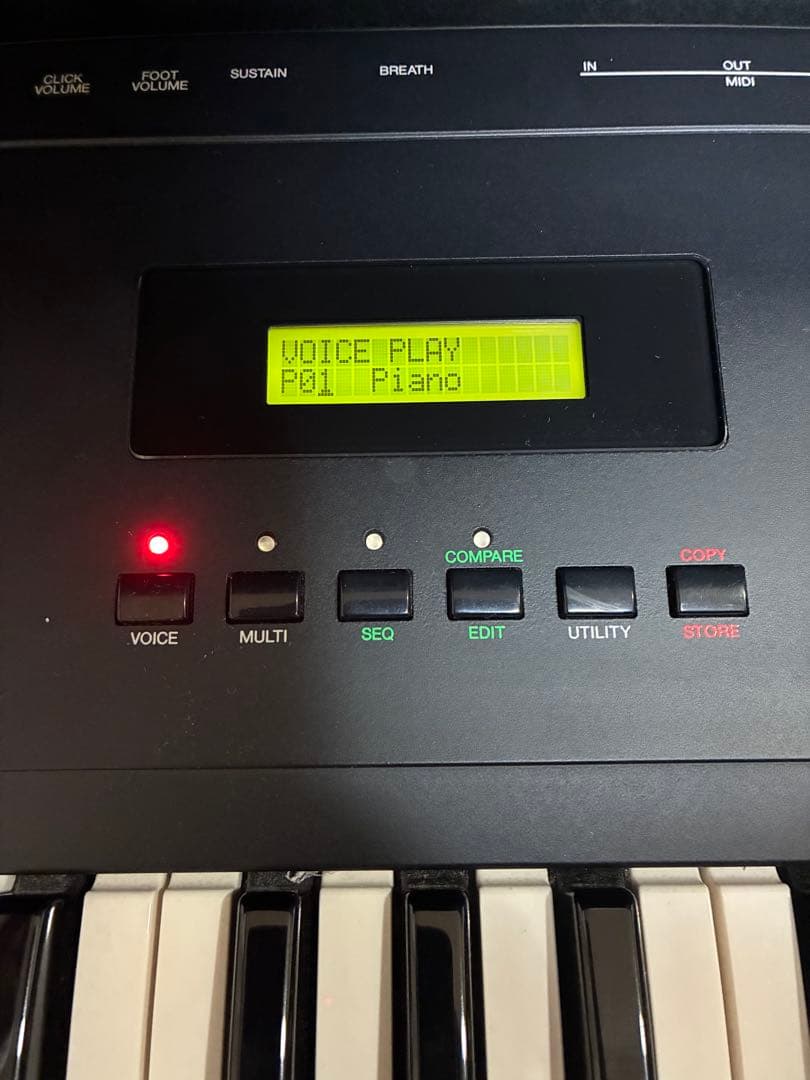 Yamaha SY55 取扱説明書&ケース付き