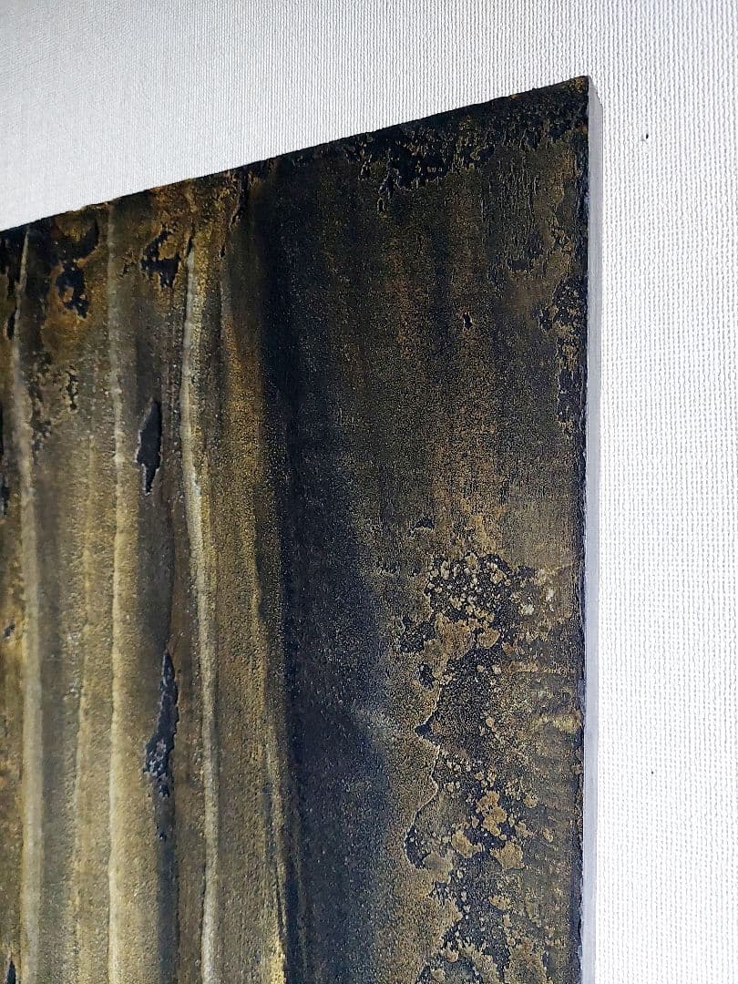 テクスチャーアート★73×51.5×2.5㎝　抽象画 現代アート　インテリア