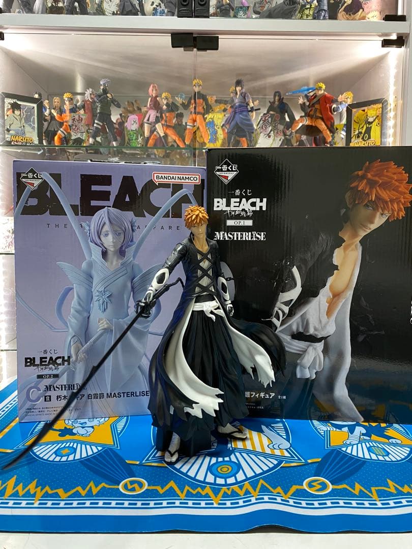 BLEACH 黒崎一護　朽木ルキア　フィギュア　一番くじ　おまけ付き