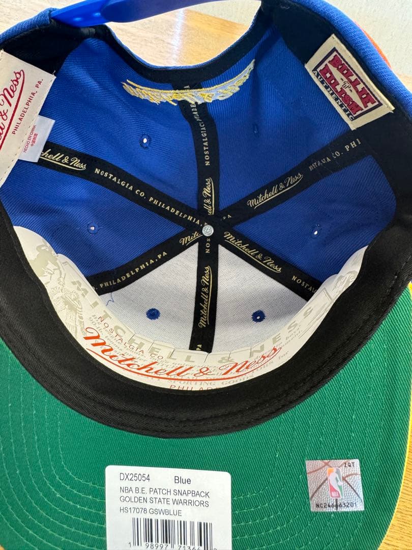 【完売品】ビリーアイリッシュ×ウォリアーズキャップMitchell & Ness