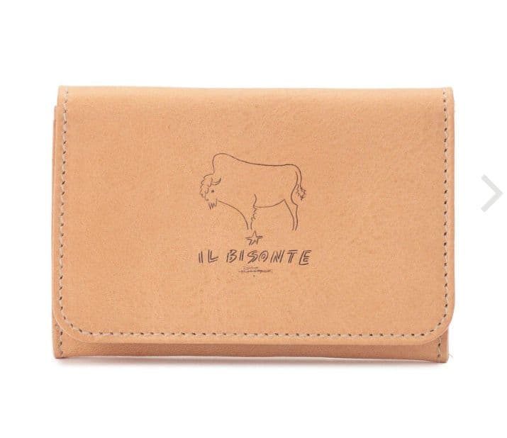 新品　山口一郎コラボIL BISONTE レザー名刺入れ