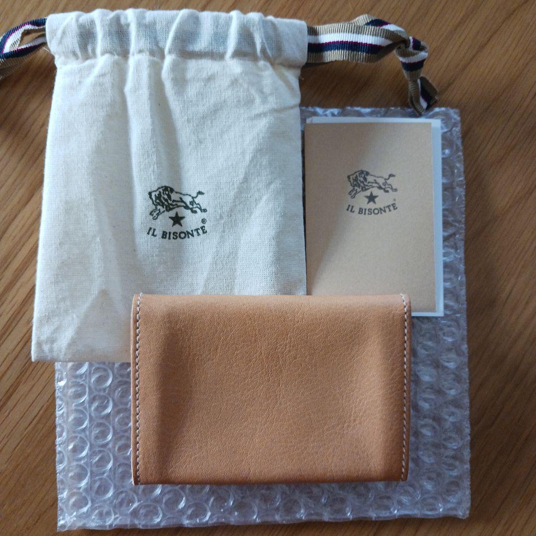 新品　山口一郎コラボIL BISONTE レザー名刺入れ