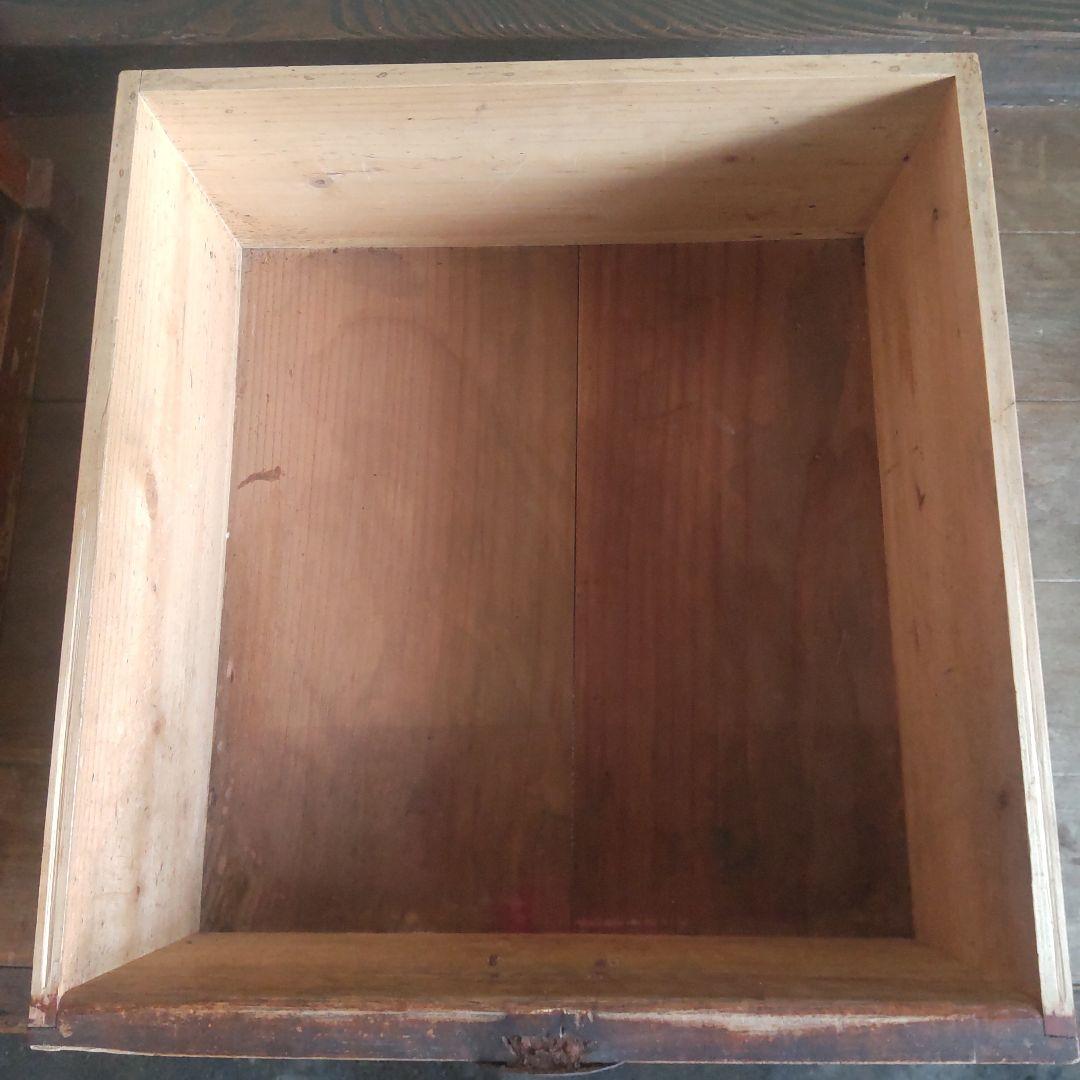 昭和レトロ ガラス戸棚｜引き出し付き食器棚｜古民家・カフェ什器に