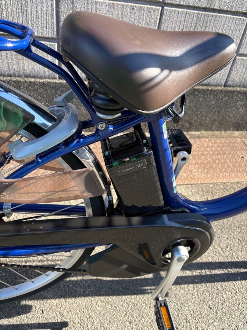 【美品】Panasonic 電動アシスト自転車 ビビ・L 12Ah 26型