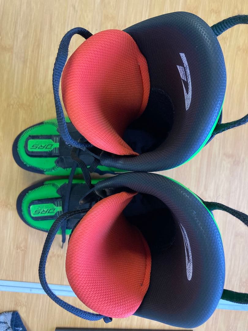 ダルベロスキー靴 ホワイト/グリーン