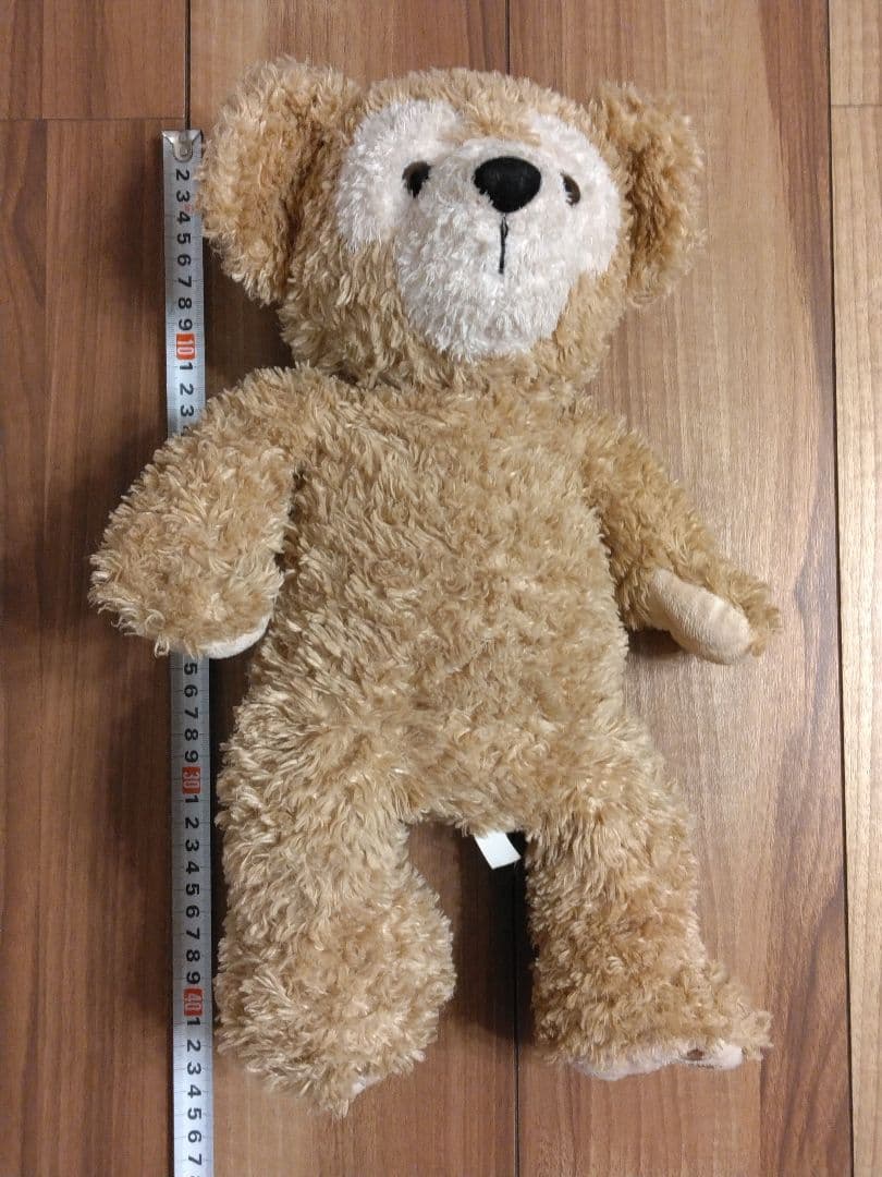 【美品、超レア】初期ダッフィーぬいぐるみ2004～2005購入　ビーズ入り白タグ