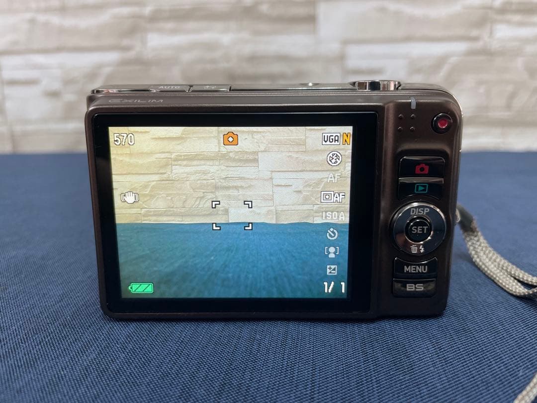 【美品】CASIO カシオ EX-H15 ブラウン EXILIM