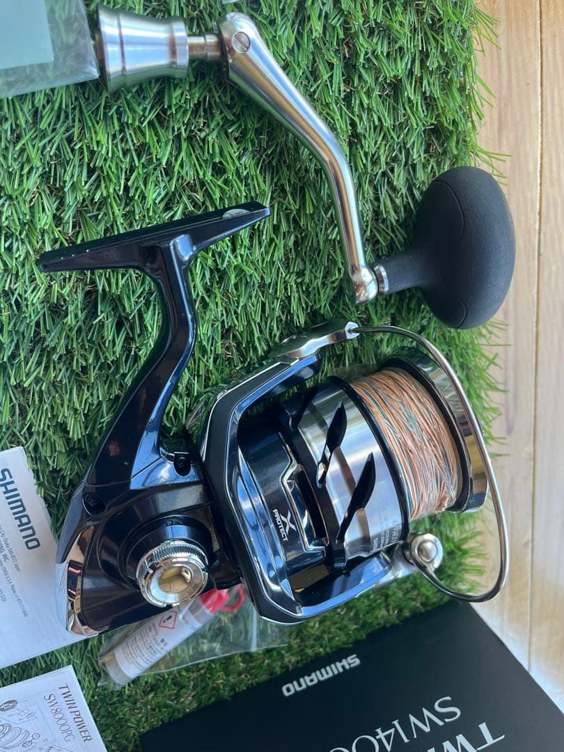 SHIMANO 21TWIN POWER SW14000XG リール中古