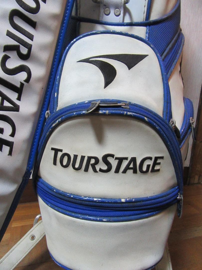 ★☆★ブリヂストン★ツアーステージ★3点式★ツアーバック★白/青★☆★