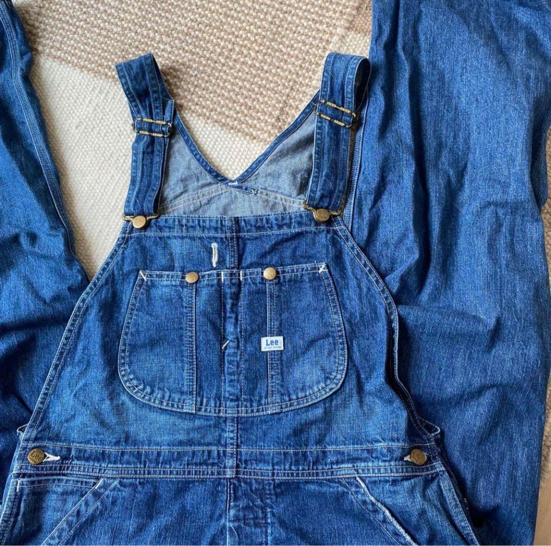 祭り大幅値下げ！【美品】Lee LM7254 デニムオーバーオール Lサイズ