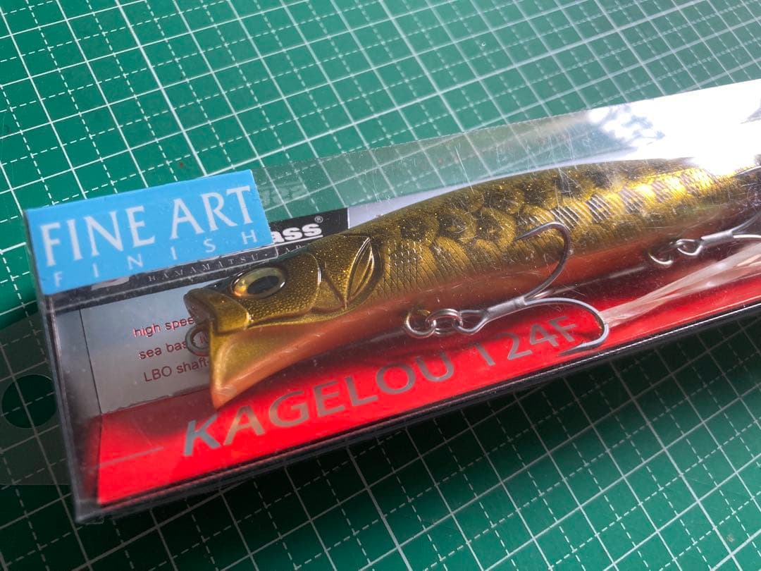 メガバス カゲロウ124F 金鯱