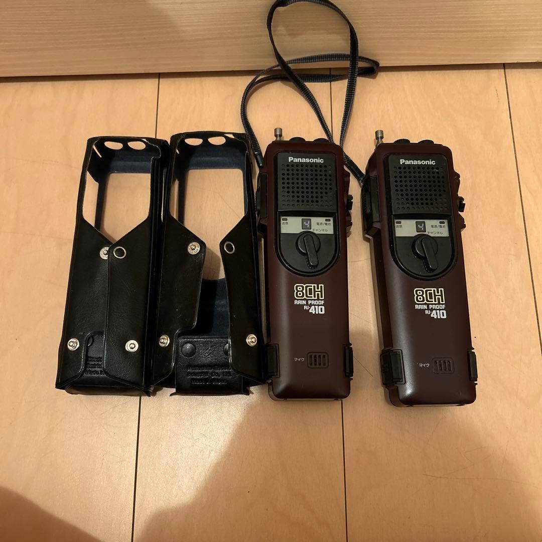 市民ラジオ　Panasonic RJ-410 トランシーバー 8CH
