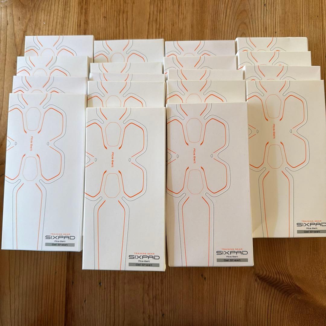 【未使用】シックスパッド アブズベルト用 純正ジェルシート18セット