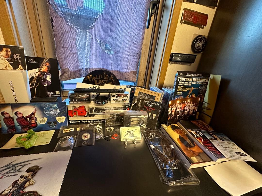 長渕剛 グッズ 大量