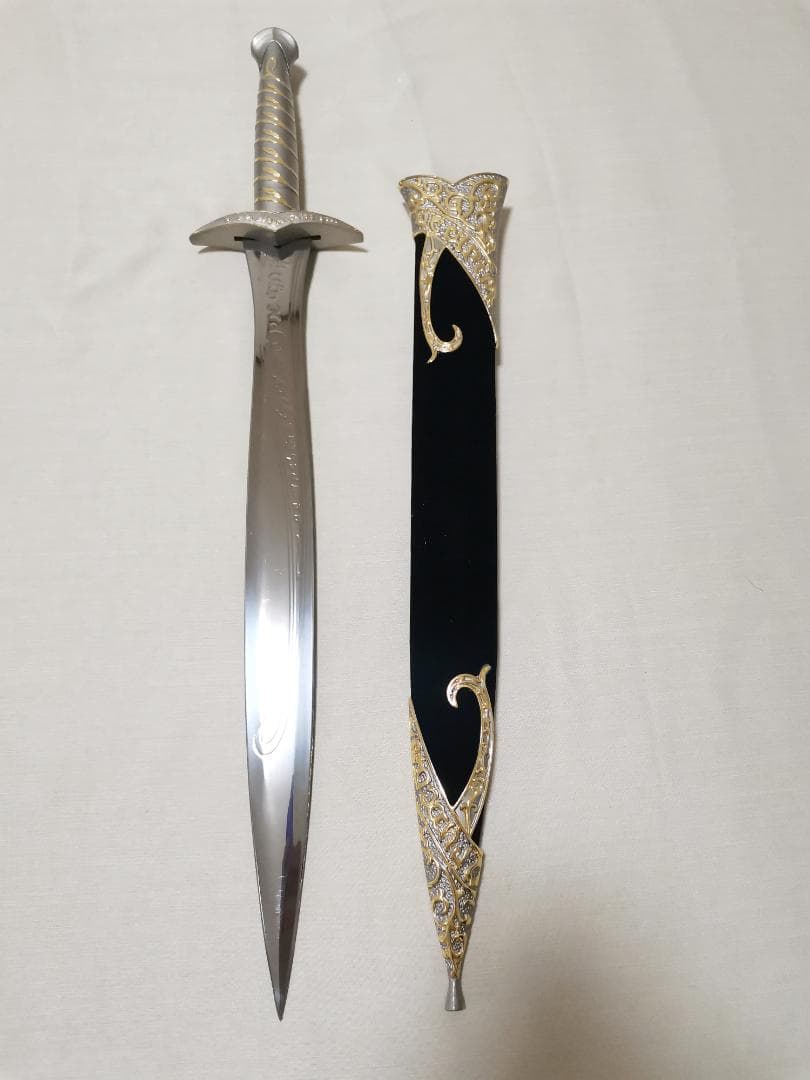 ロード・オブ・ザ・リング ホビット つらぬき丸 金属製 模造刀 西洋剣 美術品