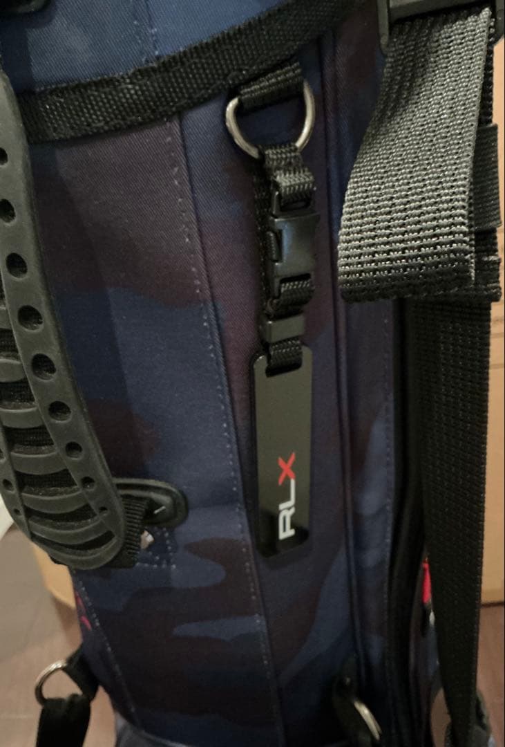 RLX POLO GOLF ポロゴルフ スタンドキャディバッグ ネイビー迷彩柄