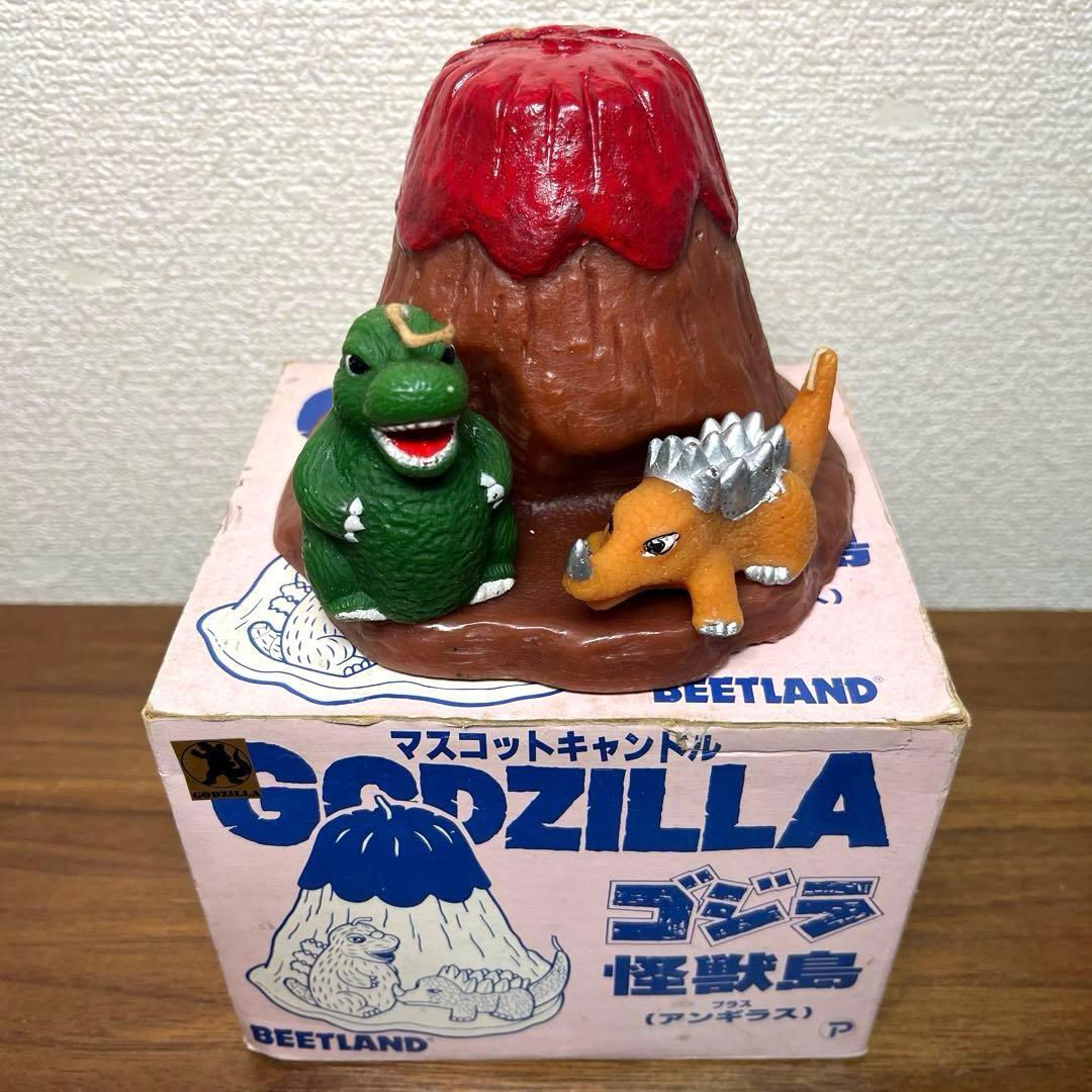 ゴジラ マスコットキャンドル　新品未使用