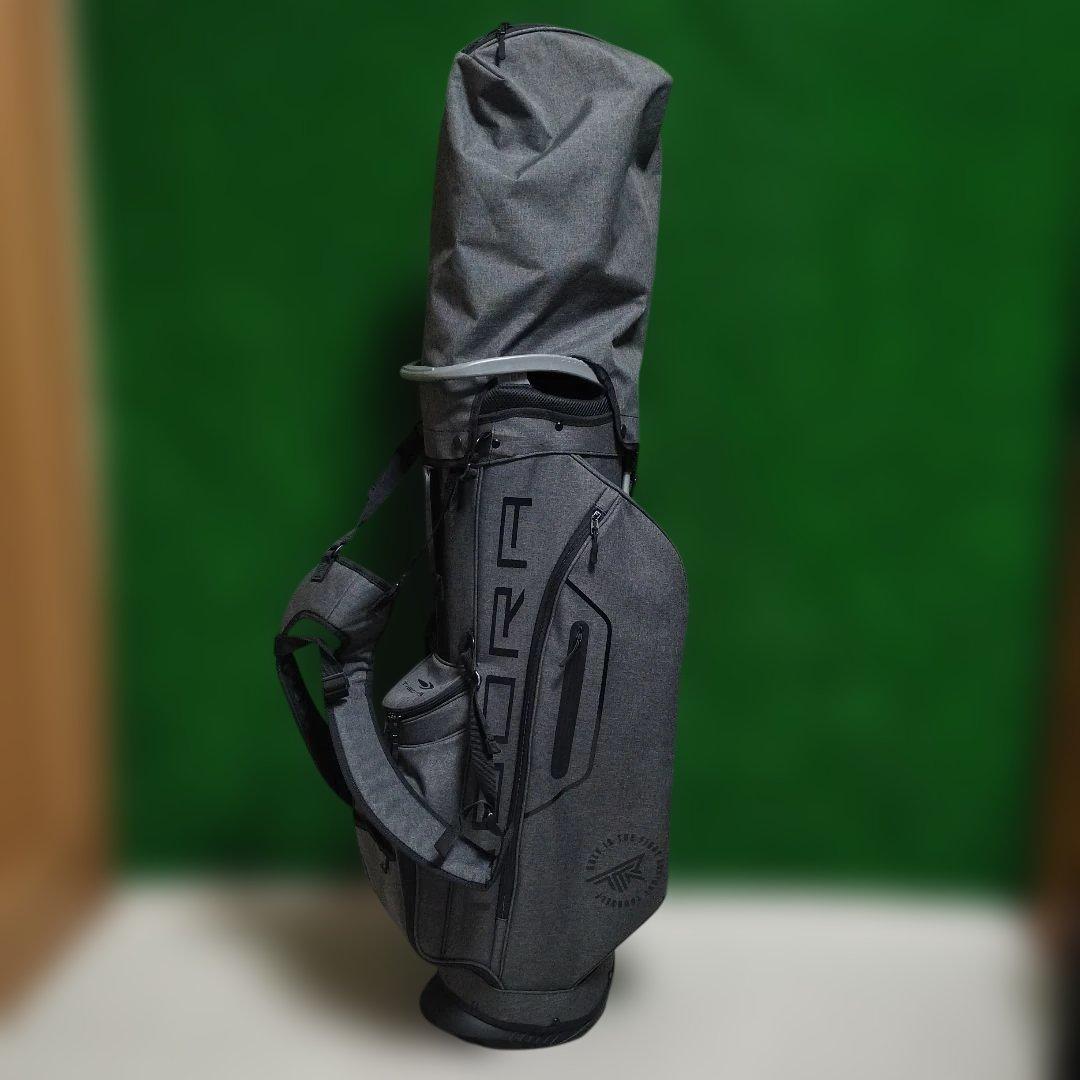 美品　TIGORA スタンド式 グレー キャディバッグint