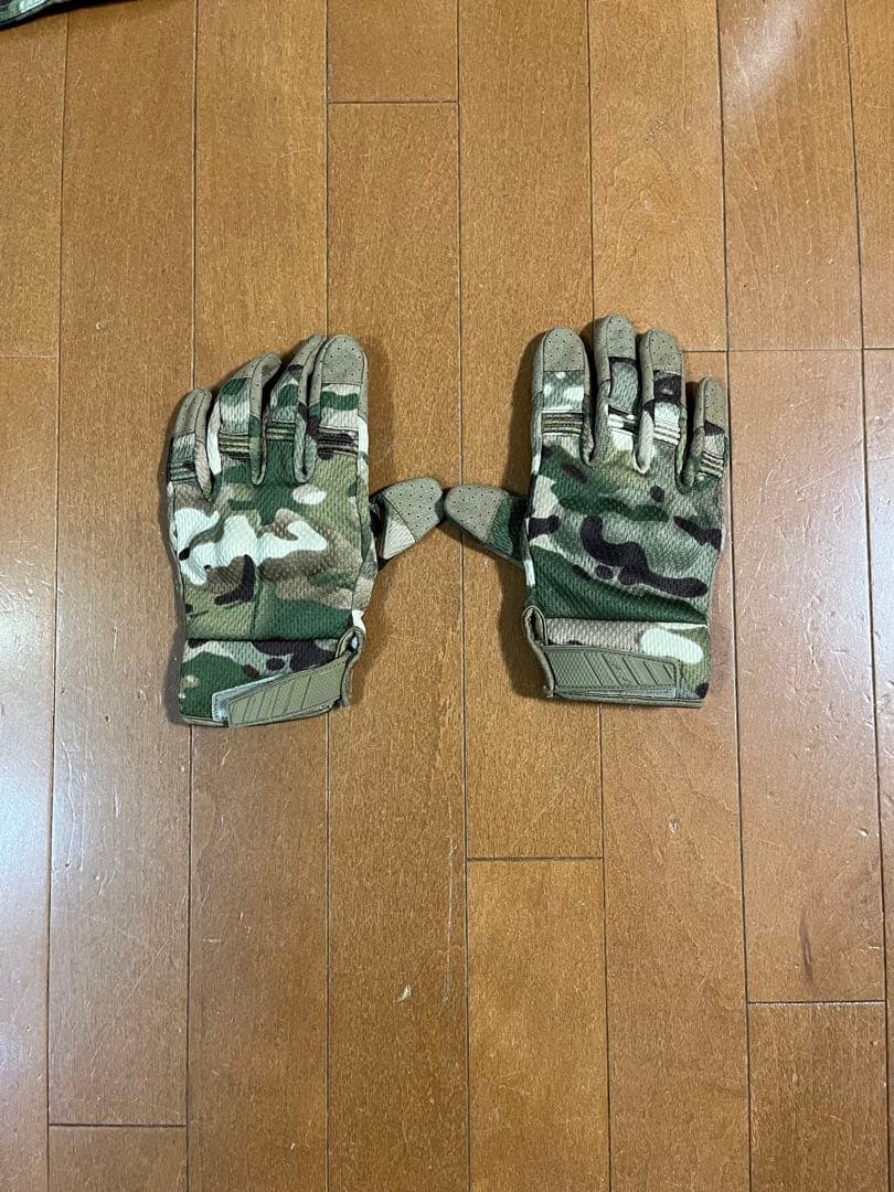 迷彩色フード付きプロテクター フルセット