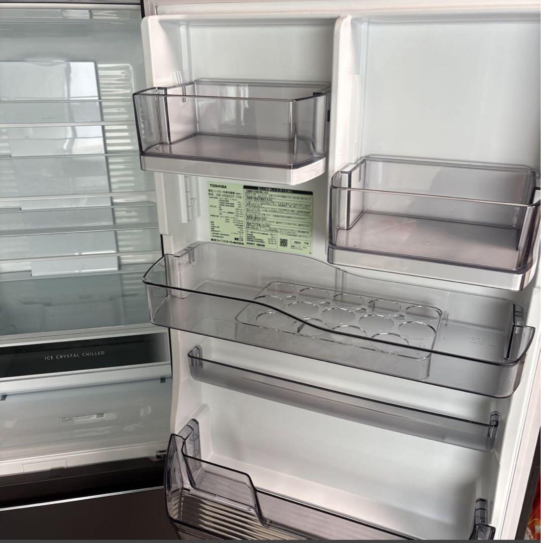 TOSHIBA 東芝 冷蔵庫 GR-V500GT 2023年製 501L 美品