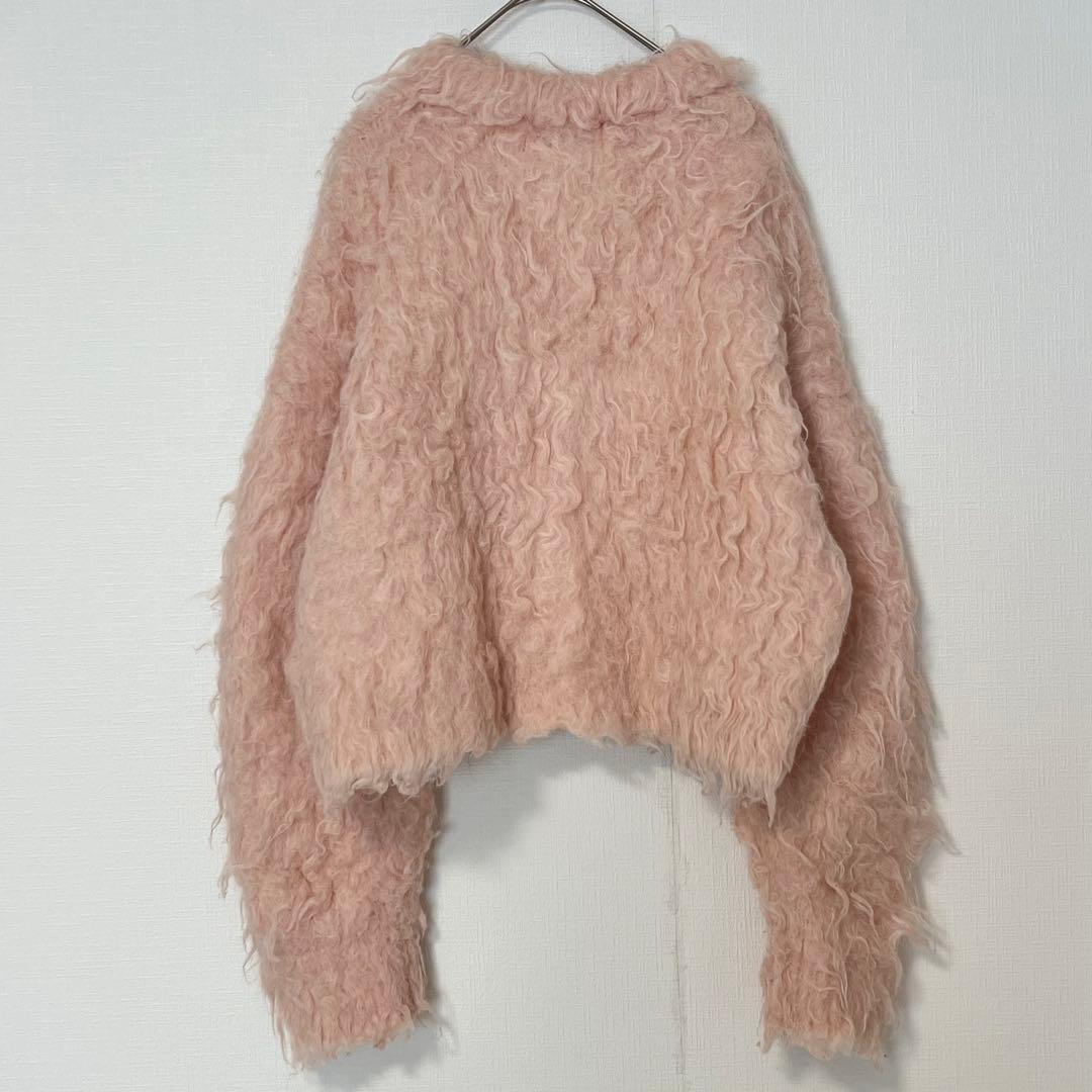 完売品♡定価3万 CLANE クラネ シャギーショートニットカーディガン 【M】