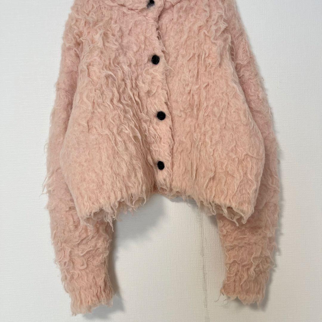 完売品♡定価3万 CLANE クラネ シャギーショートニットカーディガン 【M】