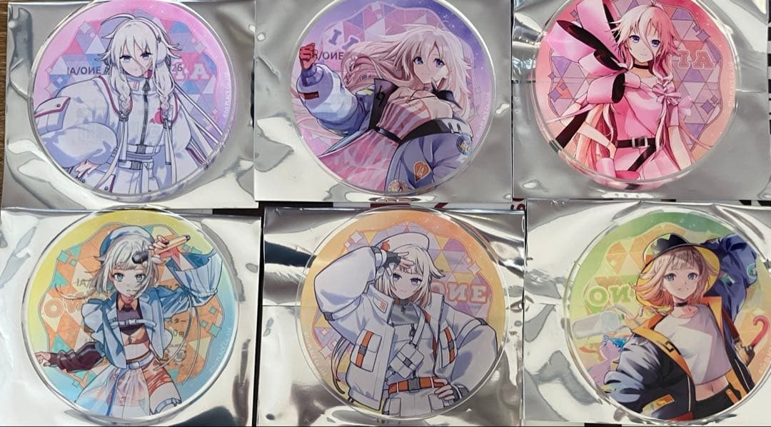 IA/OИE Anniversary グラッテ アクリルコースター全6種