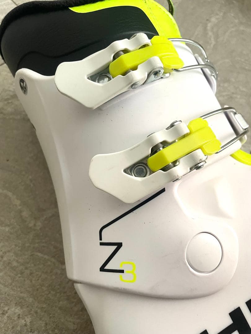 HEAD Z3 ジュニア用スキー靴 ホワイト/イエロー