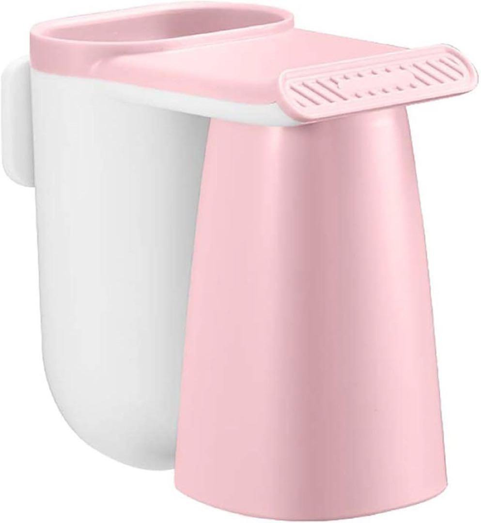 HOBIVA 歯ブラシ カップ 磁気 ホルダー スタンド コップ 歯磨き