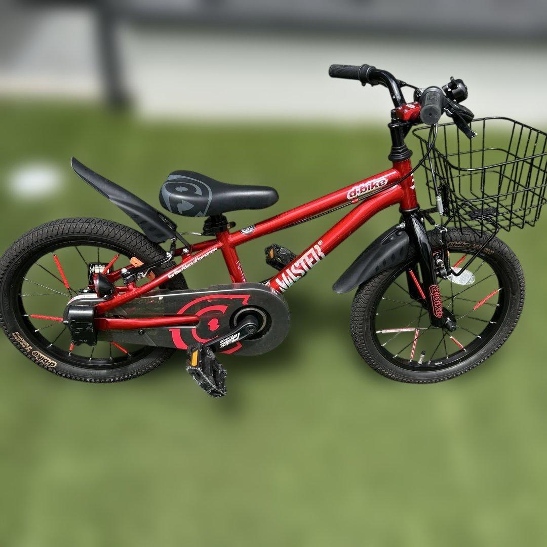 美品　d-bike Master 子供用自転車 レッド　直接引取希望