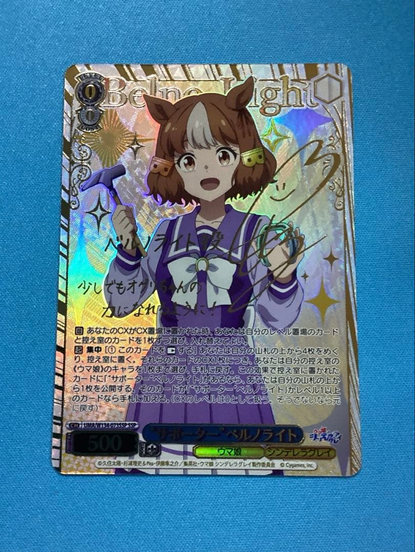 WS サポーター ベルノライト SSP サイン