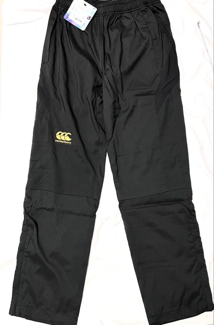 カンタベリーecoトレーニングウインドジャケット&パンツセット Mサイズ 黒