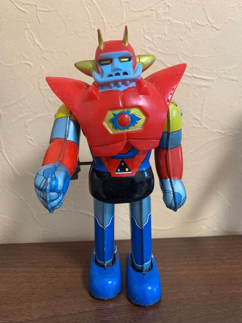 UFO戦士 ダイアポロン　ブリキ　頭部パーツ有　可動⭕️