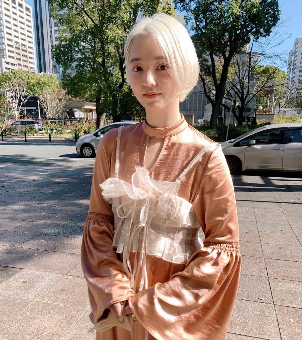 トップス washi corset leinwande