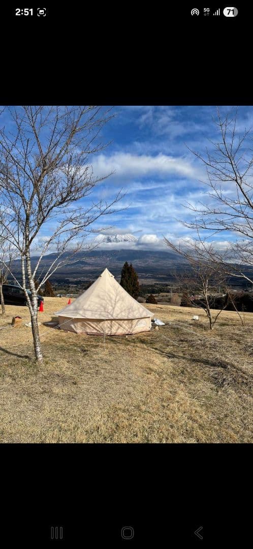 TOMOUNT ４Mベルテント　ベージュ