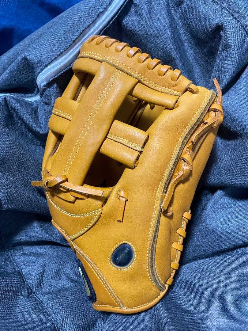 Mizuno ソフトフォーム構造 グローブ イエロー