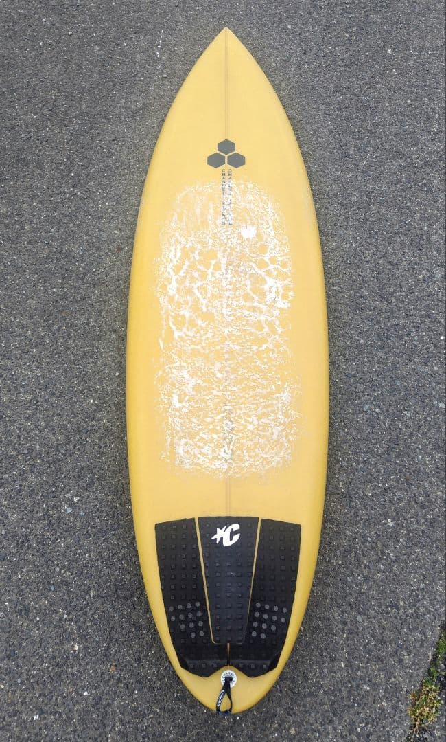 中古ショートボード アルメリック！フィン、リーシュコード、新品ハードケース付き！