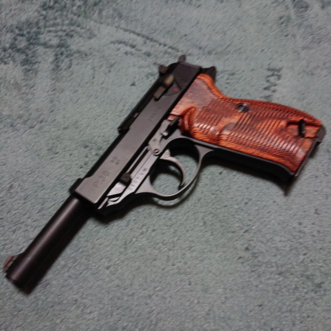 マルゼン ワルサー P38 ac41 木製グリップ ガスガン