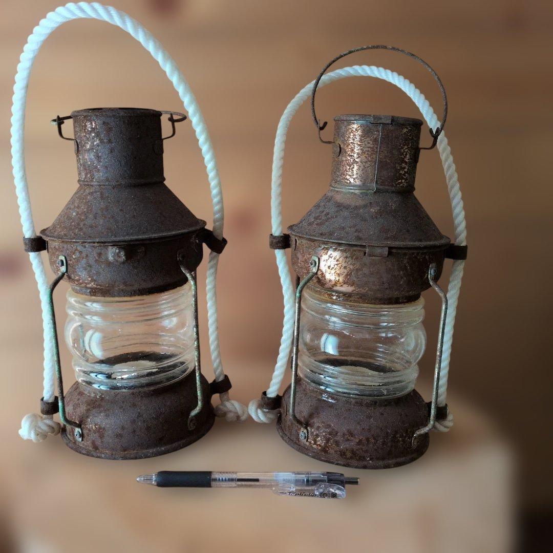 アンティークランタン 2個セット