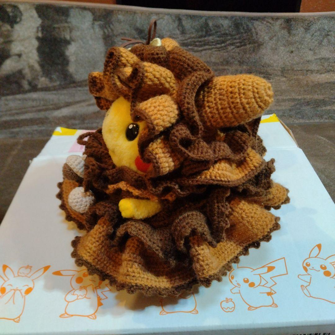 ピカチュウ フリル衣装 ぬいぐるみ用ハンドメイド