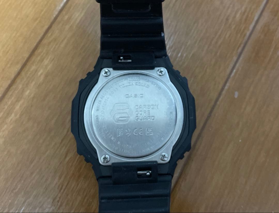 29日まで値下げカシオG-SHOCK GA-B2100-1A1JFソーラー電源