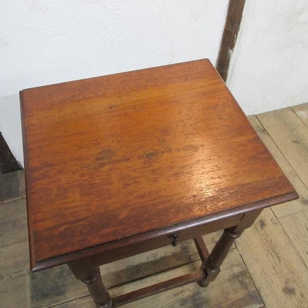 イギリス アンティーク 家具 ホールテーブル サイドテーブル 英国 6588d