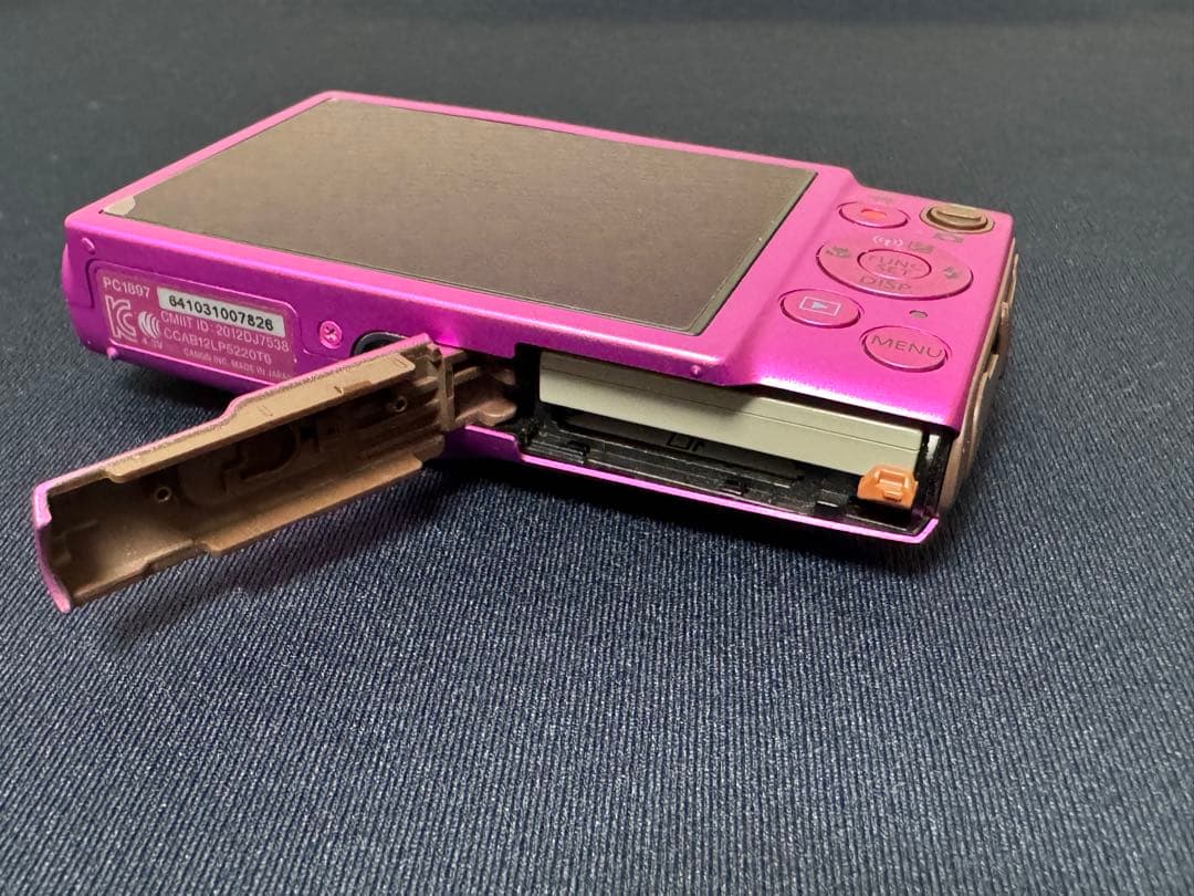 Canon IXY610F キャノン バッテリー2個＆充電器付き 希少ピンク