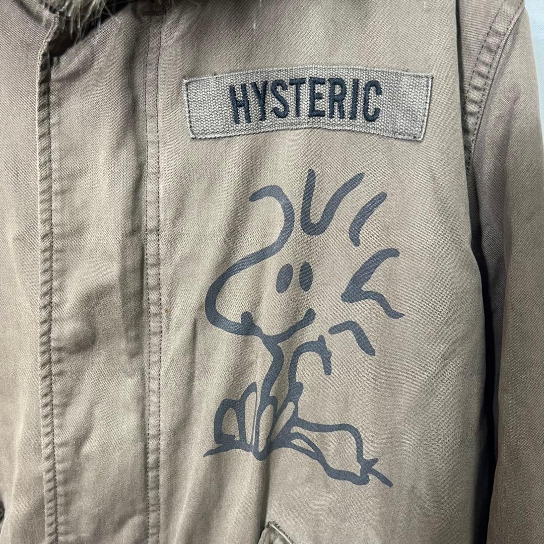 ヒステリックグラマー　ウッドストック　モッズパーカー　ライナー付
