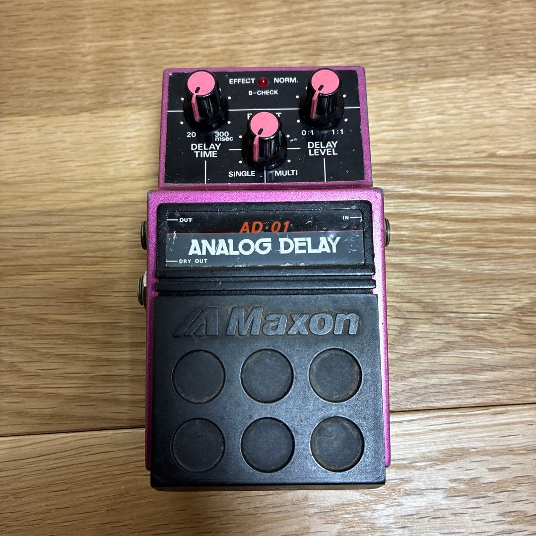 ロ*ン様 maxon analog delay AD-01 ジャンク