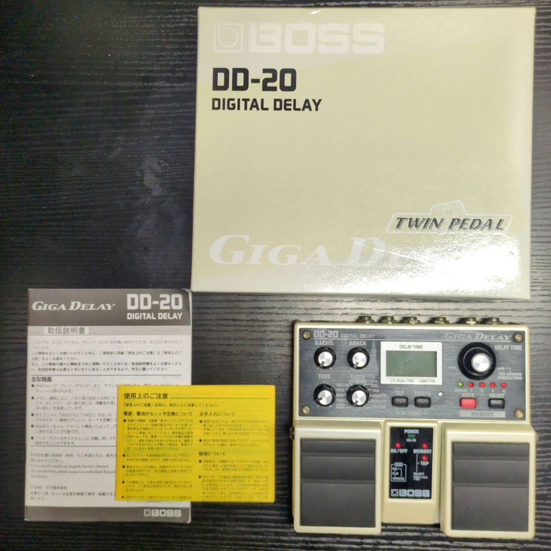 ギター BOSS DD-20 Digital Delay Giga Delay